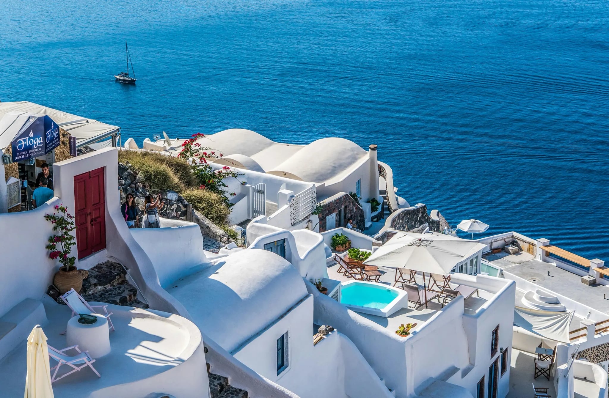 Santorini, Greece location
